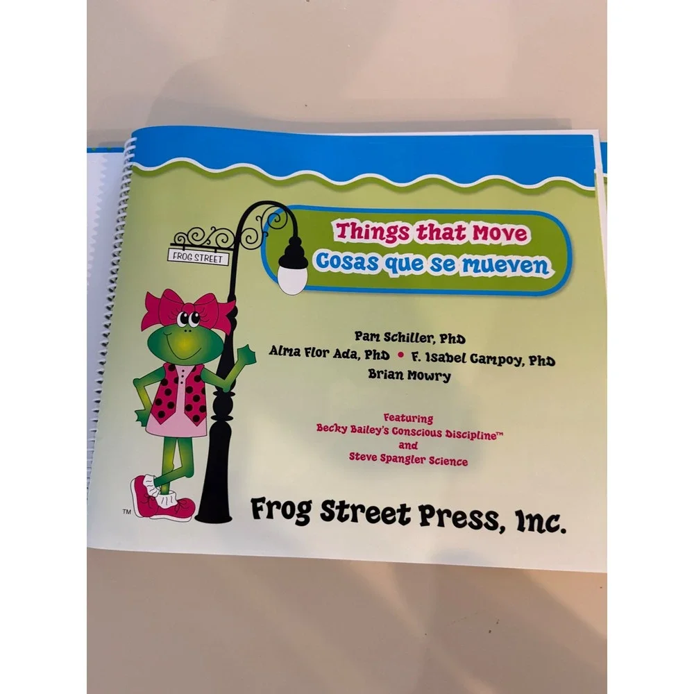 Frog‎ Street Pre-K Teacher Guide Theme 7 Things That Move Bilingual